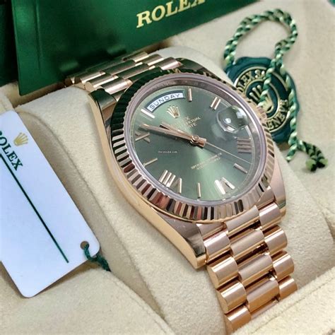 rolex with rose gold|Rolex rose gold 40mm president.